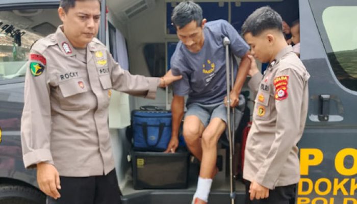 Biddokes Polda Banten Siagakan Enam Pos Pelayanan Kesehatan di Opslerasi Ketupat Maung 2025
