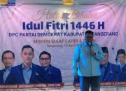 Ing Ngarso Sung Tulodo Disematkan Demokrat untuk Bupati Tangerang