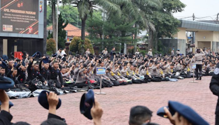 2.265 Personel Polda Banten Siap Amankan PSU Kabupaten Serang