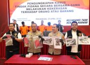 Polda Riau Tangkap Empat Debt Collector Terlibat Pengerusakan dan Intimidasi
