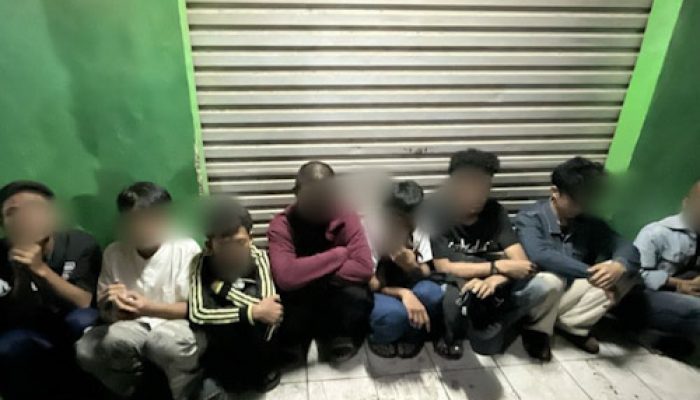 Patroli Perintis Presisi Polres Metro Tangerang Amankan Delapan Remaja Hendak Tawuran