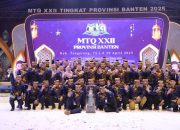 Kabupaten Tangerang Sukses Pertahankan Juara Umum MTQ XXII Banten