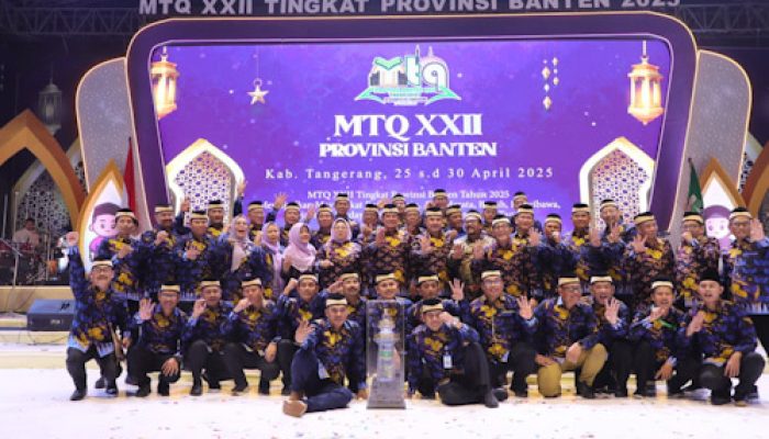 Kabupaten Tangerang Sukses Pertahankan Juara Umum MTQ XXII Banten