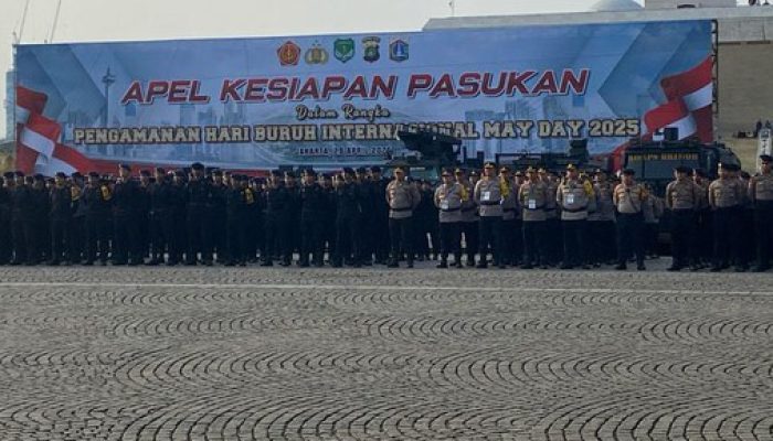 Polri Terjunkan 13 Ribu Personel Gabungan Amankan May Day Fiesta