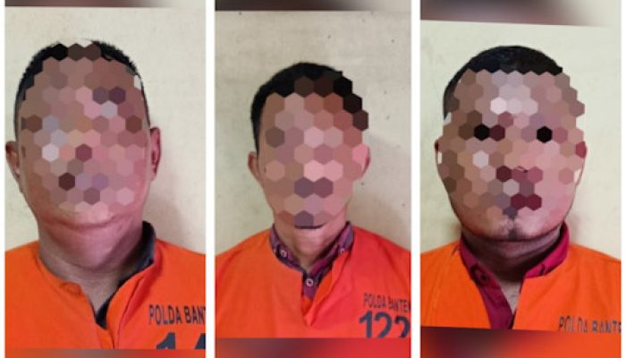 Tiga Debt Collector Dibekuk Ditreskrimum Polda Banten