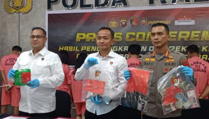 Polda Kalbar Ungkap 232 Kasus, Satu Orang Kepemilikan Senpi Rakitan