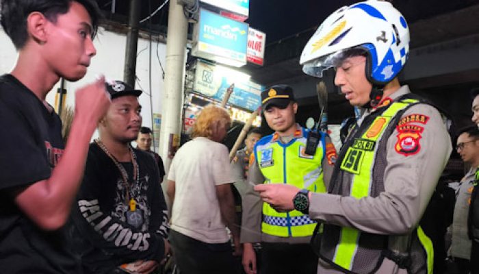 Polres Cilegon Gencar Patroli Gabungan Antisipasi Premanisme dan Gangguan Kamtibmas