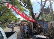 Bendera Ormas di Kota Tangerang Ditertibkan Polisi Bersama Petugas Gabungan