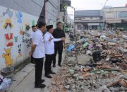 Sachrudin Tinjau Lahan Eks Pasar Pisang
