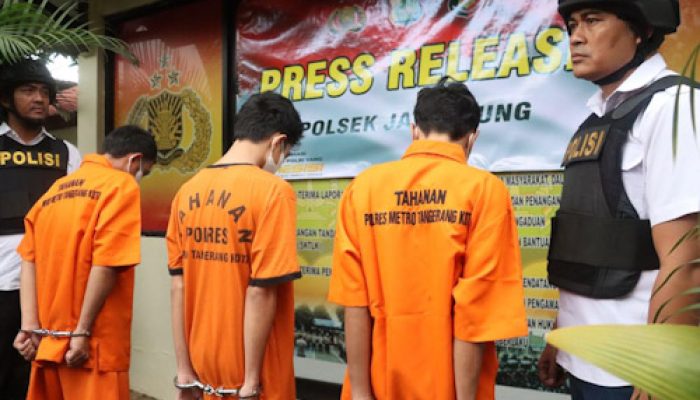 Dua Polisi Terluka, Polsek Jatiuwung Ungkap 6 Pelaku Curanmor Jaringan Banten