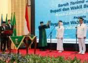 Dilantik Ratu Rachmatuzakiyah-Najib Hamas Bupati dan Wakil Bupati Serang 2025-2030