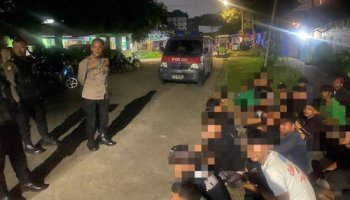 Patroli Perintis Presisi Amankan 46 Remaja Diduga Hendak Tawuran di Kota Tangerang