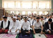 Bupati dan Wakil Bupati Tangerang Sholat Idul Adha di Al Amjad
