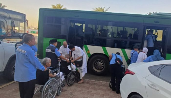 PPIH Arab Saudi Safariwukufkan 477 Jemaah Haji Lansia, Risti, dan Disabilitas
