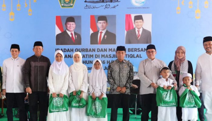 Kemenag dan Masjid Istiqlal Selenggarakan Makan Bersama 1500 Yatim