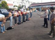 Patroli Polisi Amankan Belasan Remaja Diduga Hendak Tawuran Bawa Sajam