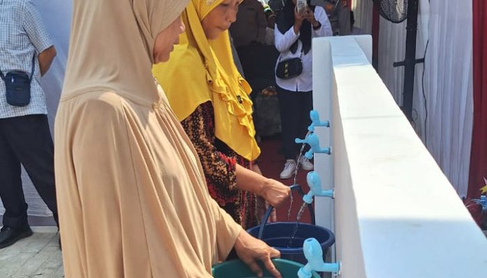 Polres Metro Tangerang Resmikan Sarana Air Bersih di Pakuhaji