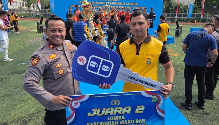 Polres Metro Tangerang Kota Sabet 4 Juqra Perimgatan Hari Bhayangkara ke-79