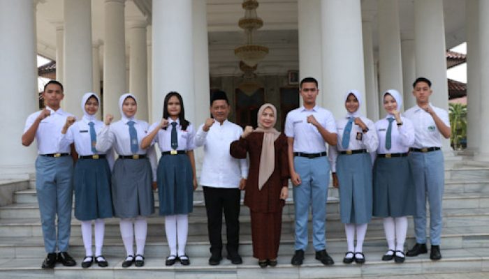 Ratu Zakiyah Lepas Capaska Wakil Kabupaten Serang tingkat Provinsi dan Nasional