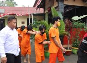Polsek Batuceper Ungkap Kasus Curanmor, Empat Residivis Dibekuk