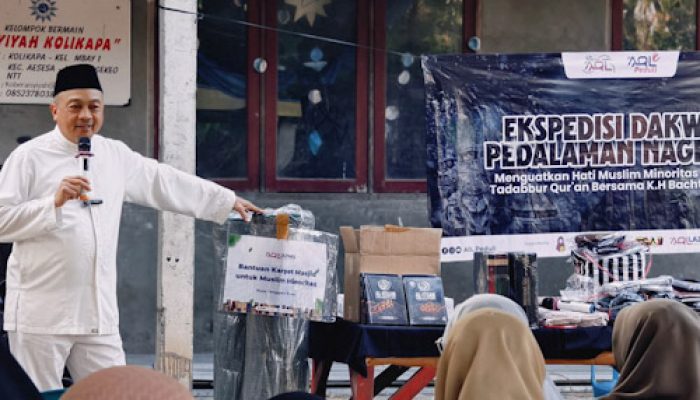 Bangun Peradaban Qurani, Ustaz Bachtiar Nasir Ekspedisi Dakwah hingga Flores