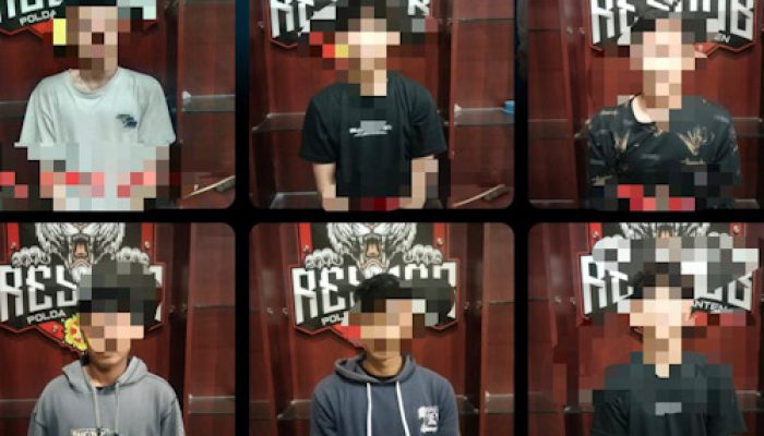 Resmob Polda Banten Amankan Enam Pelaku Balap Liar di Kawasan KP3B