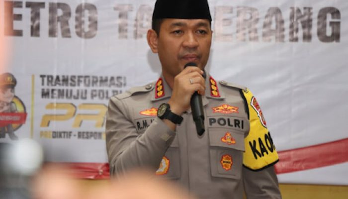 Kapolres Metro Tangerang Kota: Fungsi Preemtif dan Preventif Jadi Kunci Kamtibmas
