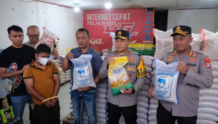 Polda Riau Tetapkan Distributor Pengoplos Beras Reject Jadi Tersangka