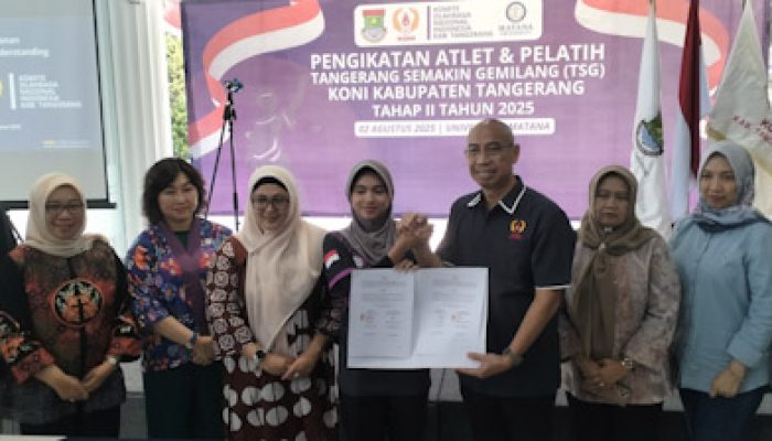 KONI Kabupaten Tangerang Lakukan Pengikatan Atlet dan Pelatih