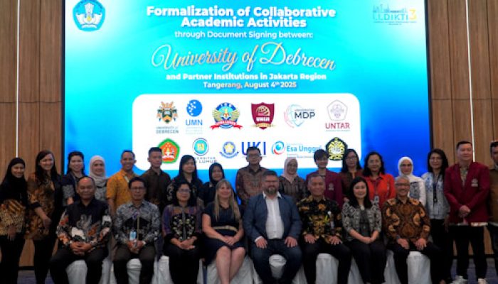 UMN Perkuat Kolaborasi Internasional Bersama University of Debrecen, Hungaria