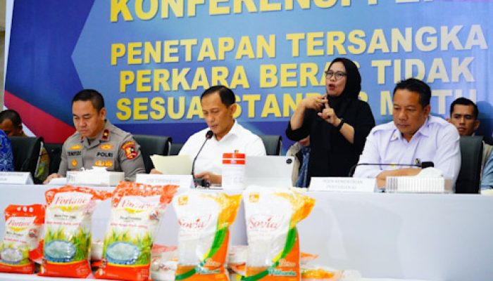 Kasus Beras, Tiga Pimpinan PT PIM Dijerat Pidana Konsumen dan TPPU