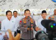 Kapolri Cek Karhutla di Kalbar: Titik Api Turun, Modifikasi Cuaca Berhasil