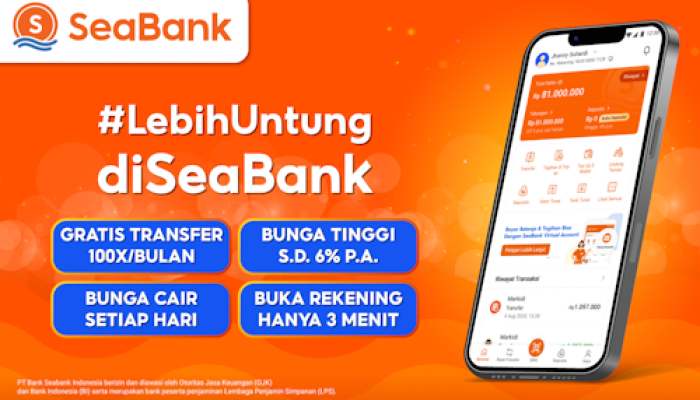 SeaBank Hadirkan Pesta Untung 2025 Bertabur Hadiah dengan Transaksi QRIS