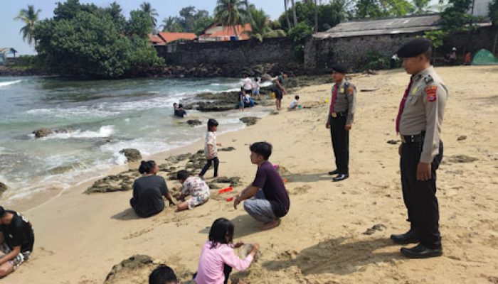 Cegah Gangguan Kamtibmas Ditpamobvit Polda Banten Patroli Wisata