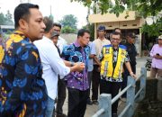 Bupati Maesyal Tinjau Kondisi Kali Cirarab