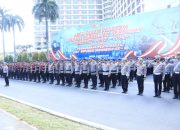 9.035 Personel Dikerahkan Amankan HUT Ke-80 RI