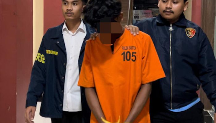 Pelajar Pelaku Pencabulan Anak Diringkus Ditreskrimum Polda Banten