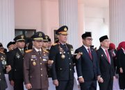 Gubernur dan Kapolda Banten Hadiri Upacara Pengibaran Bendera HUT Ke-80 RI