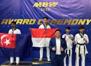 Anggota Polres Metro Tangerang Juara di Kejuaraan Taekwondo Dunia