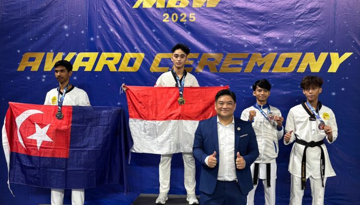 Anggota Polres Metro Tangerang Juara di Kejuaraan Taekwondo Dunia