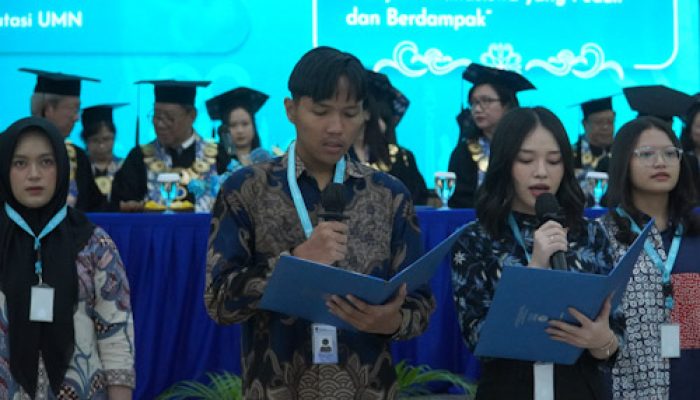 Sidang Senat UMN Terima Mahasiswa Baru Angkatan 2025/2026