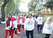 Bupati Tangerang Ikuti Jalan Sehat dan Cek Kesehatan Gratis Kahmi