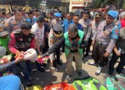 Aksi Solidaritas Ojol Affan di Banten Ditemui Kapolda