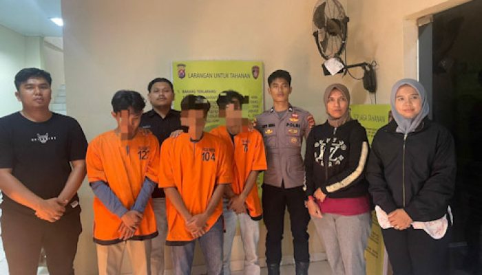 Tiga Pelaku Pencabulan Ditangkap Ditreskrimum Polda Banten