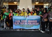 Doa Bersama Mitra Ojol dengan Polda Banten