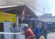 Asrama Polsek Serpong Terbakar