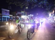 Patroli Skala Besar Polda Banten, Jamin Keamanan Malam Hari