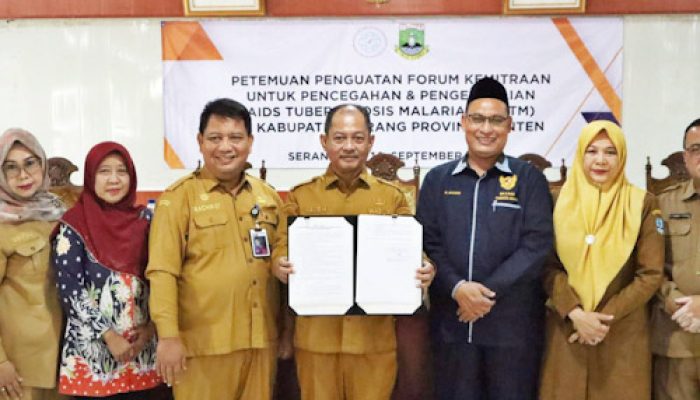 Wabup Serang Ajak Lintas Sektor Tanggulangi Penyakit Menular ATM