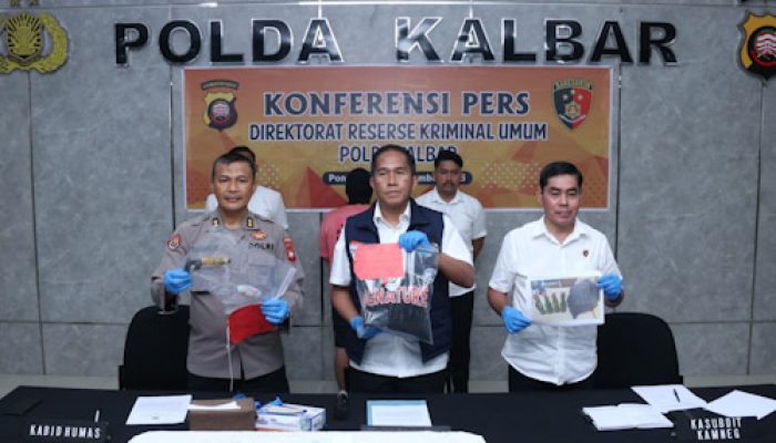 Polda Kalbar Tangkap Empat Penyusup Aksi Masa di Mapolda dan DPRD