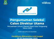 Seleksi Dirut Perumda Pasar Kota Tangerang Resmi Dibuka